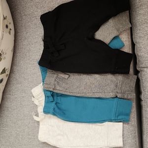 Carter's Newborn Joggers-4 pack
